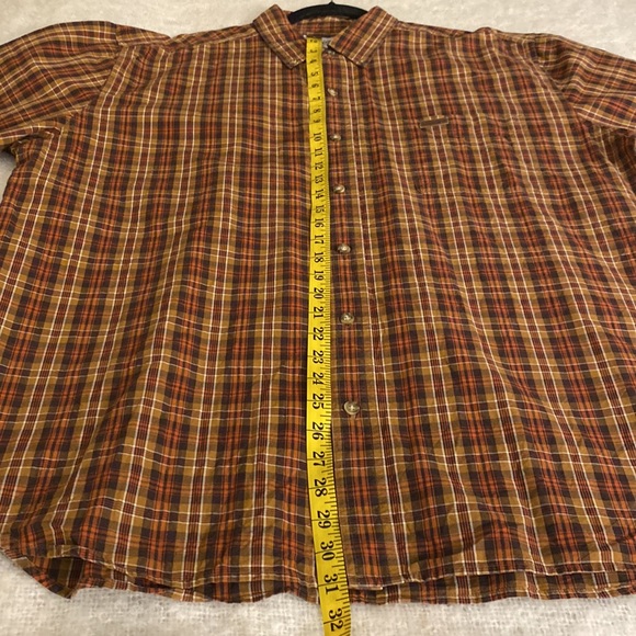 CARHARTT Shirt Men X large Rust Plaid
Short Sleeve Plaid‎ Button Up 100%
Cotton - Picture 8 of 12